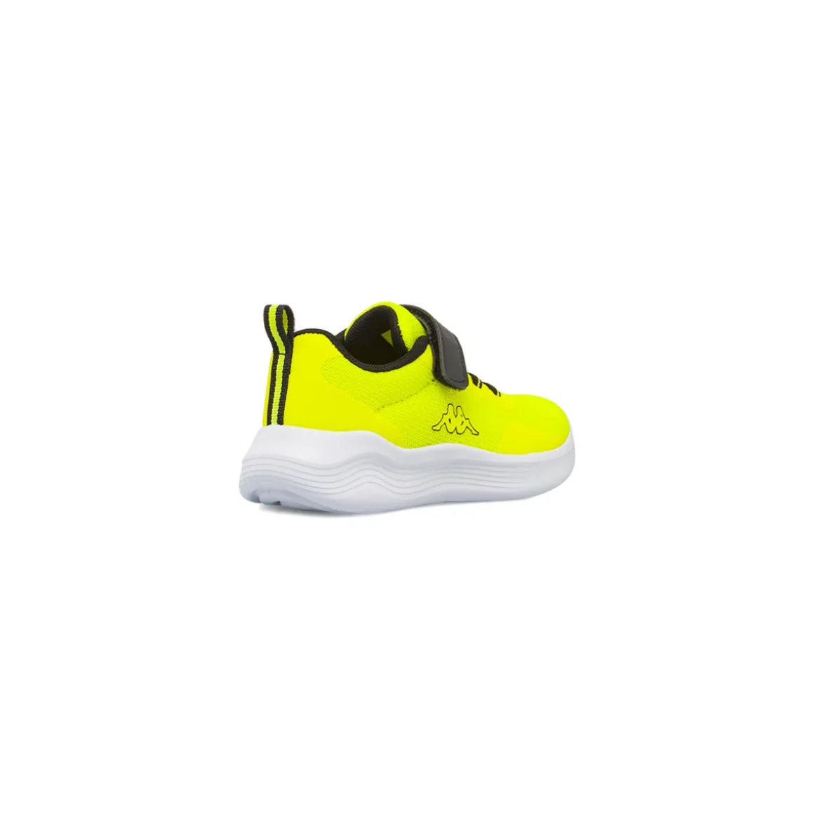 Sneakers gialle da Primi Passi Bambino con strappo Kappa