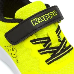 Sneakers gialle da Primi Passi Bambino con strappo Kappa