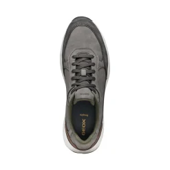 Sneakers Grigie bicolore da Uomo con suola traspirante Geox