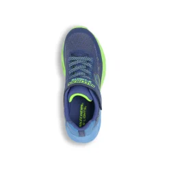 Sneakers grigie da Bambino con luci nella suola Skechers Vortex 2.0