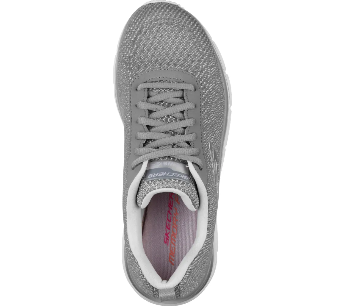 Sneakers grigie da donna con soletta Memory Foam Skechers Fashion Fit - Bold Boundaries