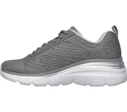 Sneakers grigie da donna con soletta Memory Foam Skechers Fashion Fit - Bold Boundaries