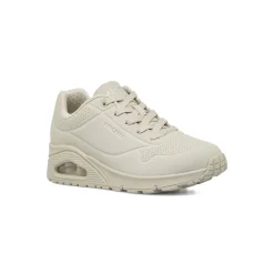 Sneakers grigie da donna con suola ad aria Skechers Uno