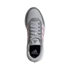 Sneakers Grigie da Donna con dettagli rosa adidas Run50S