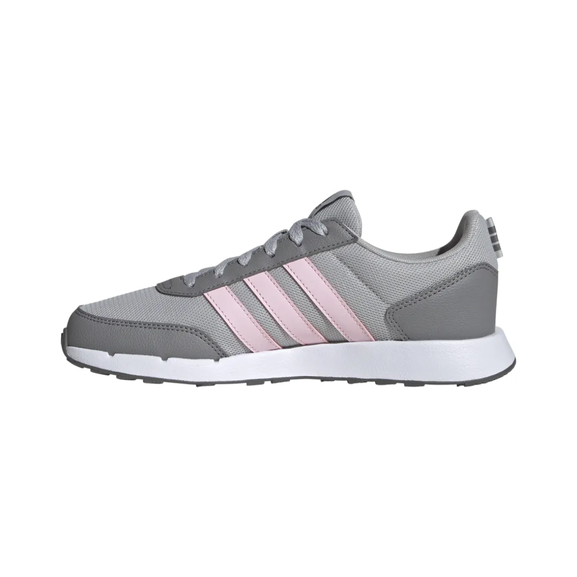 Sneakers Grigie da Donna con dettagli rosa adidas Run50S