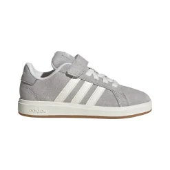 Sneakers grigie da Ragazzo con chiusura a strappo adidas GRAND COURT 00s EL C