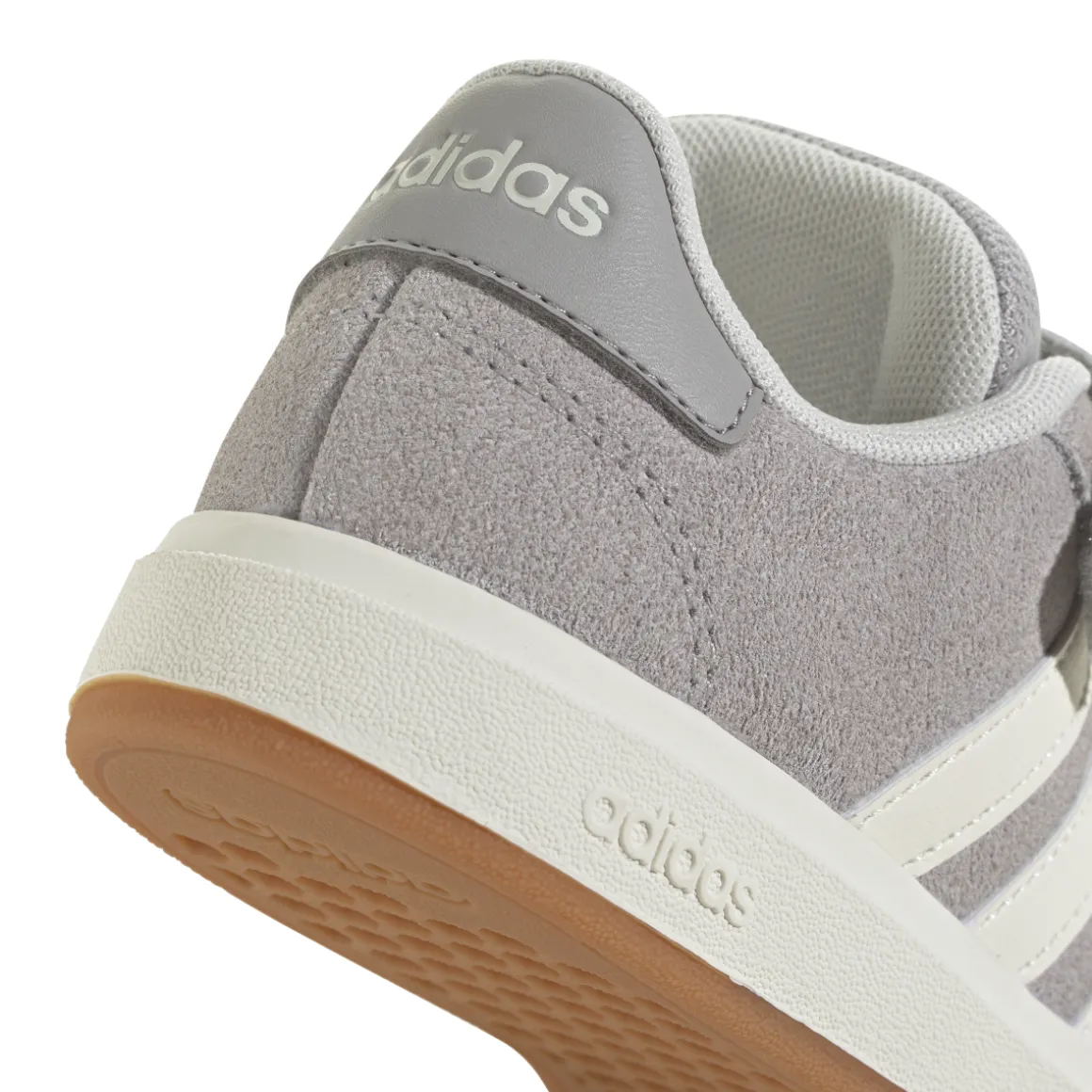 Sneakers grigie da Ragazzo con chiusura a strappo adidas GRAND COURT 00s EL C