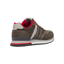 Sneakers Grigie da Uomo con inserti Rossi Navigare