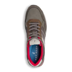 Sneakers Grigie da Uomo con inserti Rossi Navigare