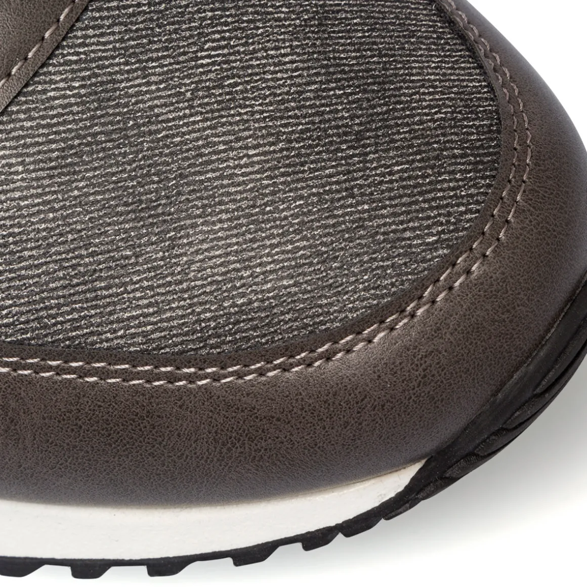 Sneakers grigie da uomo con logo laterale Ducati