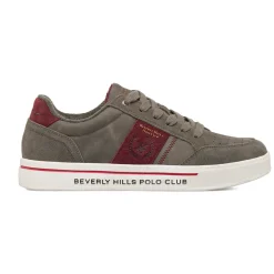 Sneakers Grigie da Uomo con dettagli in contrasto Beverly Hills Polo Club