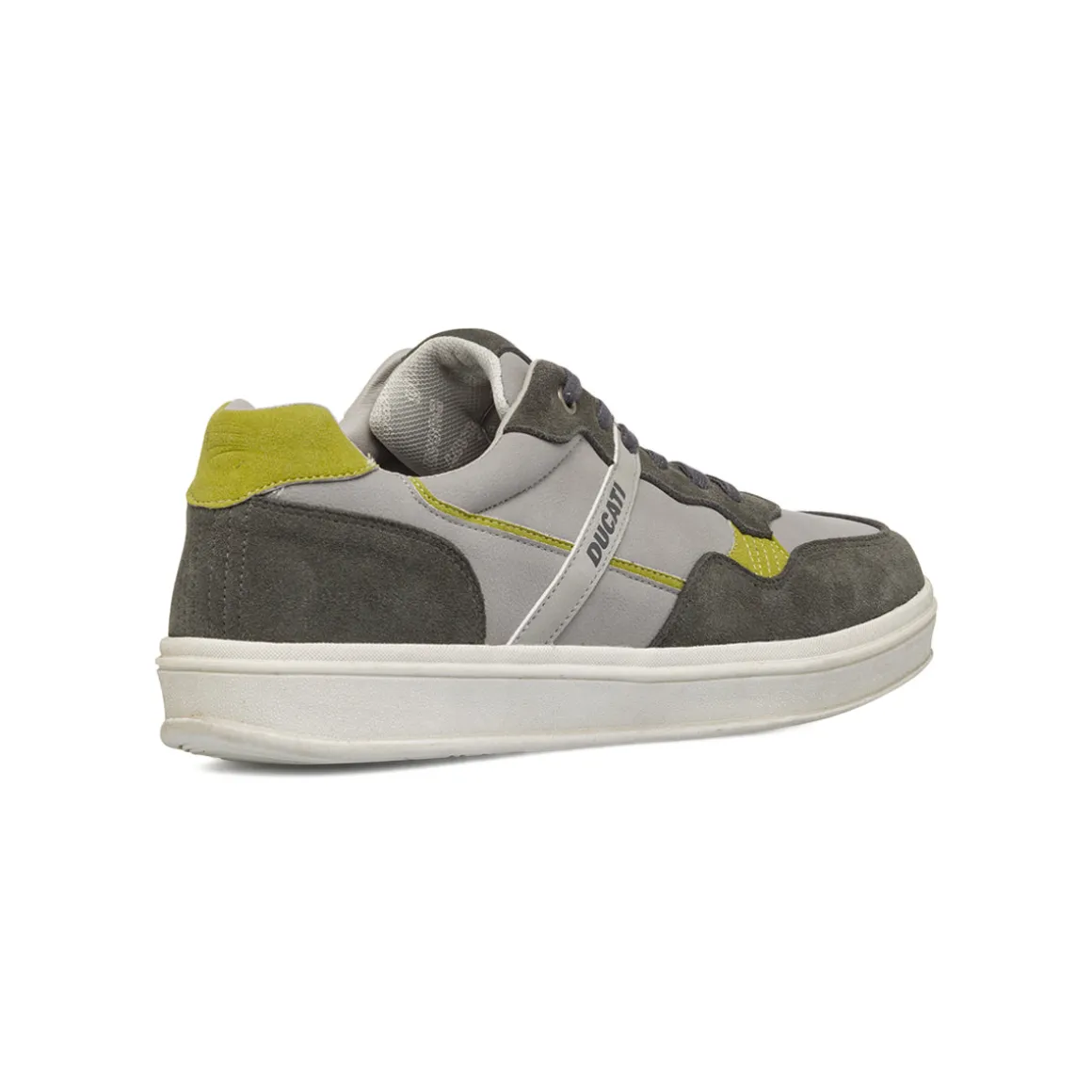 Sneakers grigie da Uomo con dettagli in contrasto Ducati