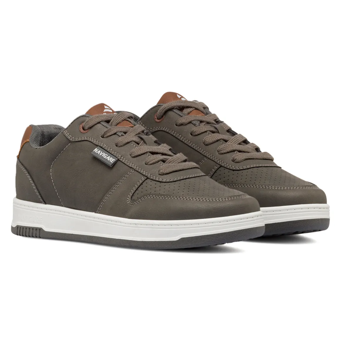 Sneakers Grigie da Uomo con etichetta logata Navigare