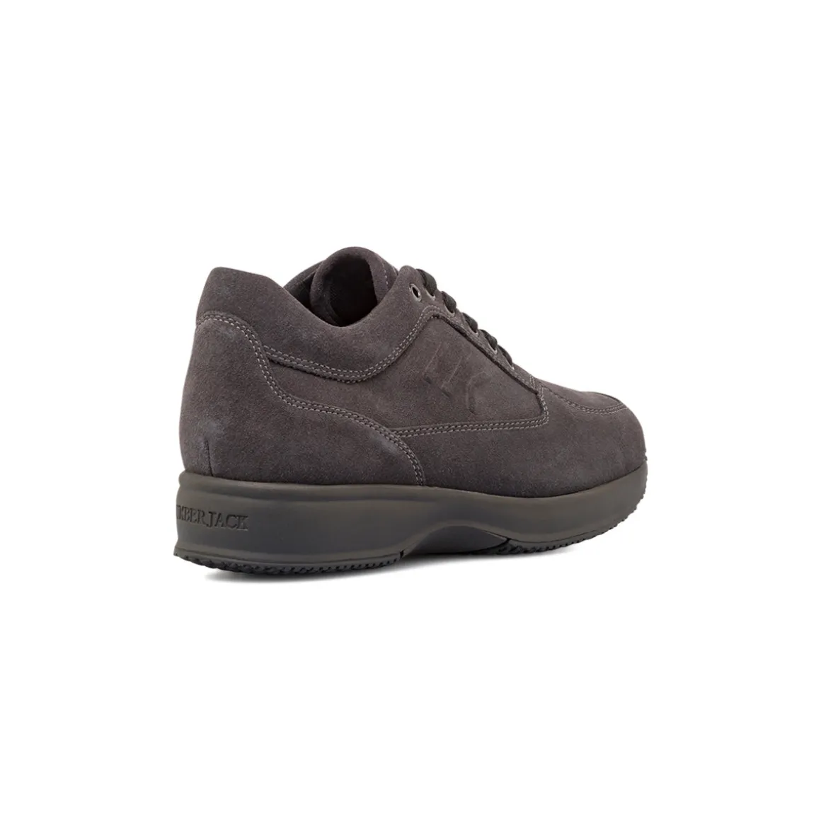 Sneakers grigie da Uomo in suede Lumberjack