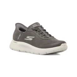 Sneakers Grigie da Uomo Skechers in Memory Foam Go Walk Slip-Ins