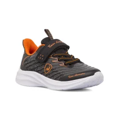Sneakers grigio e arancioni da Bambino con strappo Tonino Lamborghini