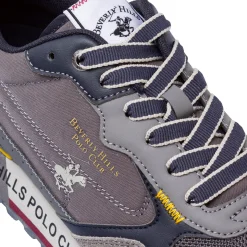 Sneakers Grigio e Blu da Uomo Beverly Hills Polo Club