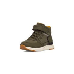 Sneakers khaki da ragazzo con logo Ducati