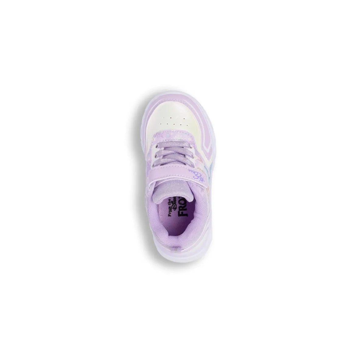 Sneakers Lilla con luci e chiusura a strappo da Bambina Frozen