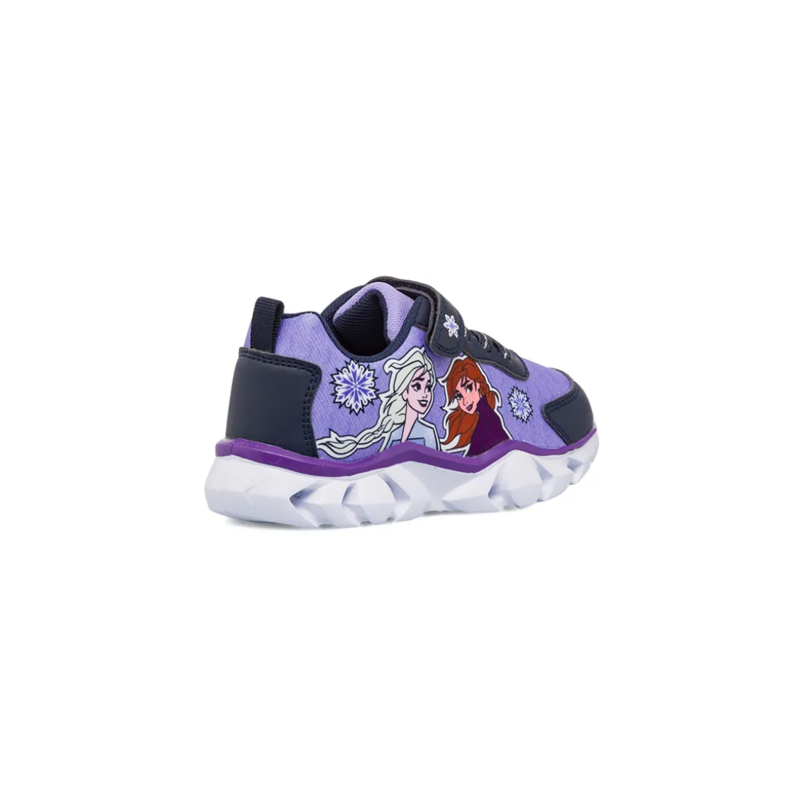 Sneakers Lilla da Bambina Frozen con stampa e Luci nella Suola