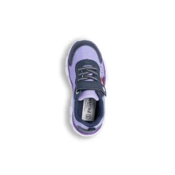 Sneakers Lilla da Bambina Frozen con stampa e Luci nella Suola