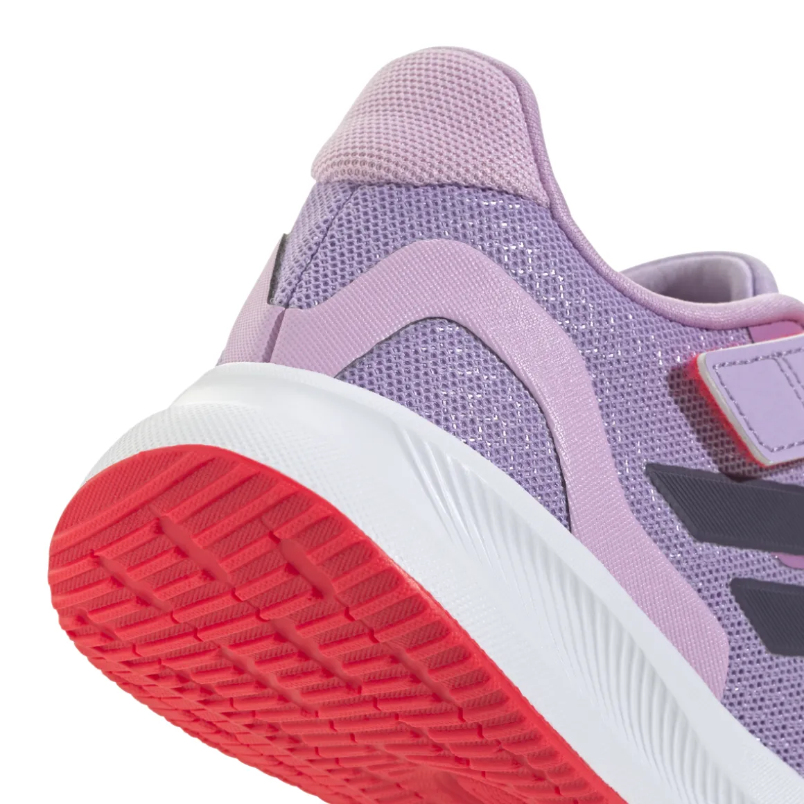 Sneakers lilla da Bambina con chiusura a strappo RUNFALCON 5 EL C adidas