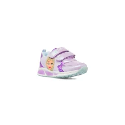 Sneakers lilla da Bambina con luci e dettagli viola Frozen