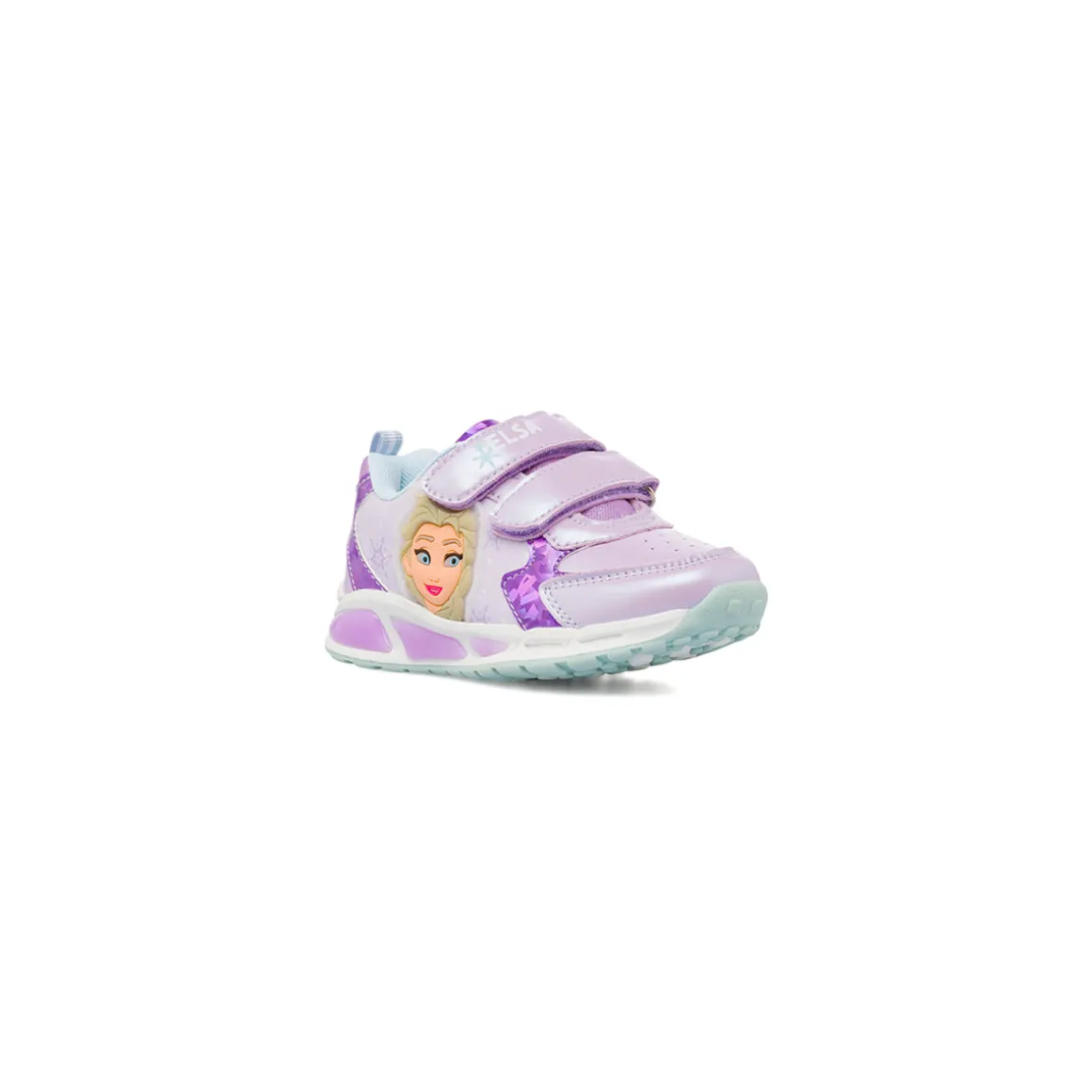 Sneakers lilla da Bambina con luci e dettagli viola Frozen