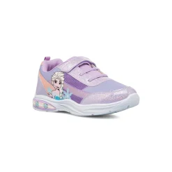 Sneakers lilla da ragazza Frozen con luci