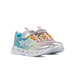 Sneakers luminose arcobaleno da Bambina con luci nella suola Le scarpe di Alice