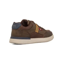Sneakers marroni da Uomo con banda laterale Carrera Jeans