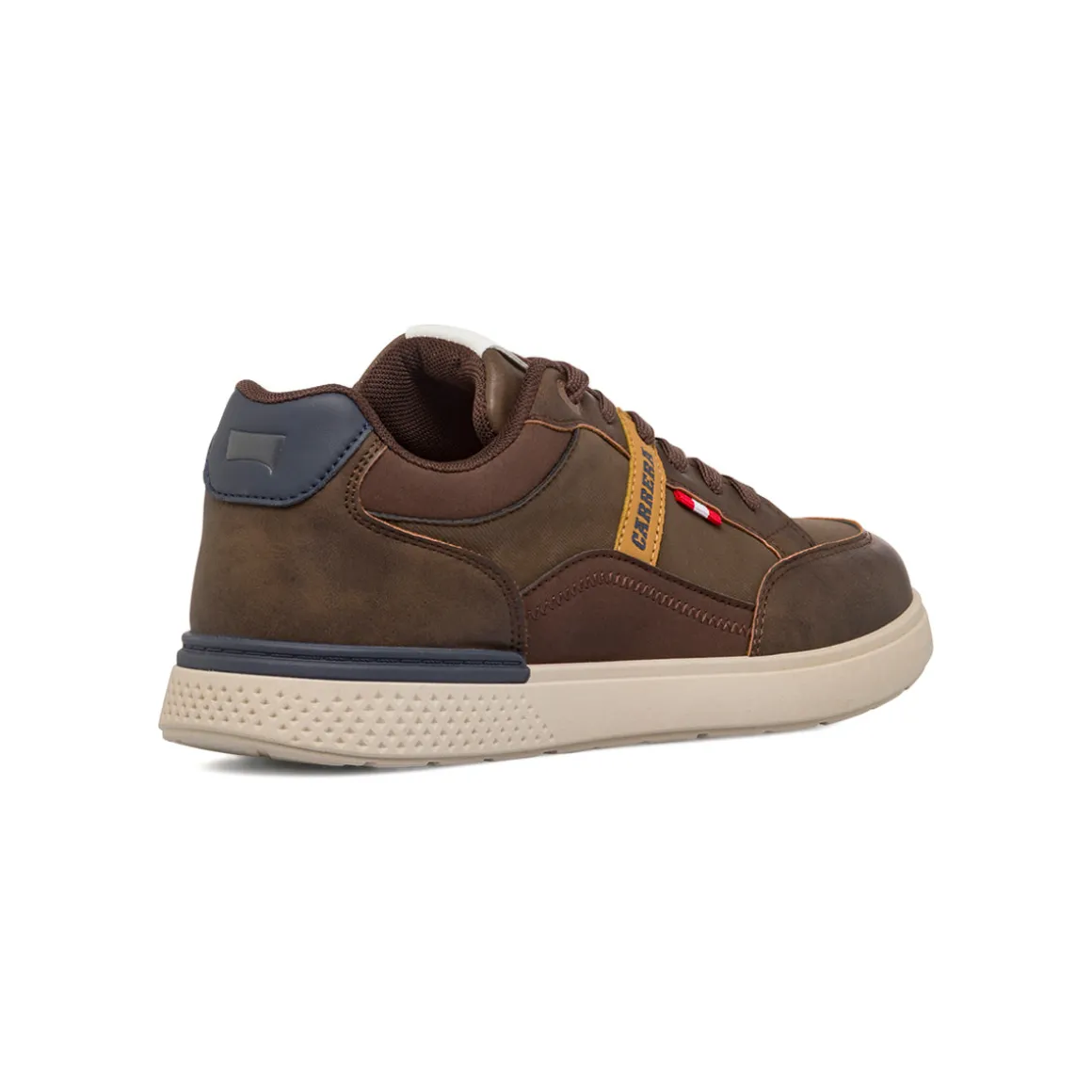 Sneakers marroni da Uomo con banda laterale Carrera Jeans