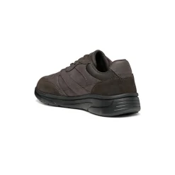 Sneakers marroni da Uomo con suola traspirante Geox