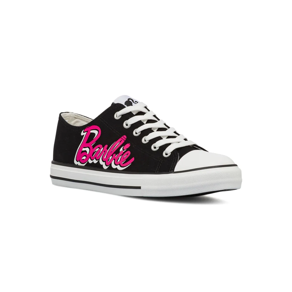 Sneakers Nere basse da Ragazza con logo Rosa laterale Barbie