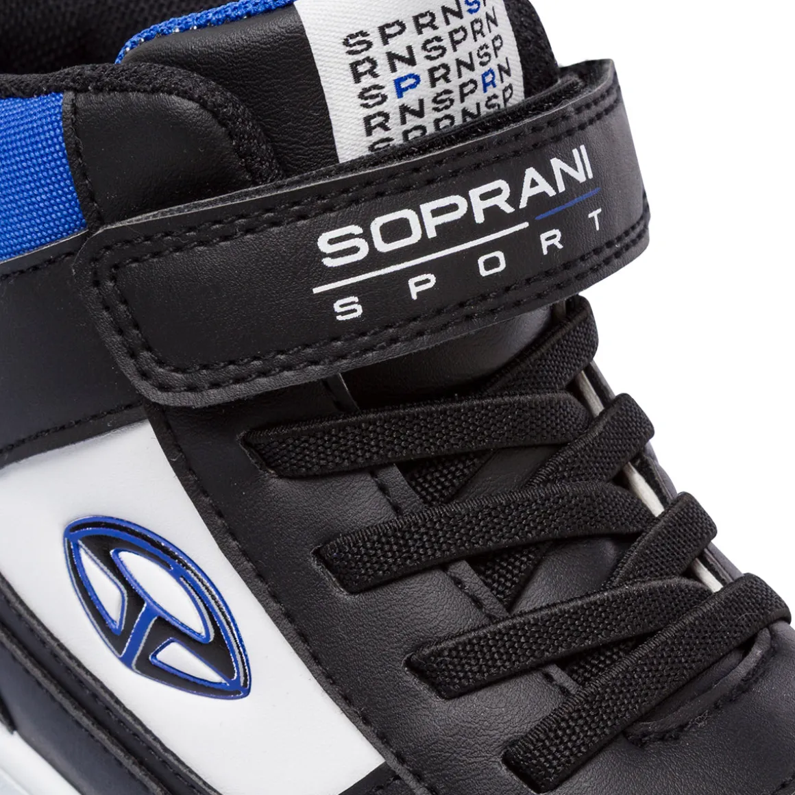 Sneakers Nere bicolore da Bambino Soprani Sport