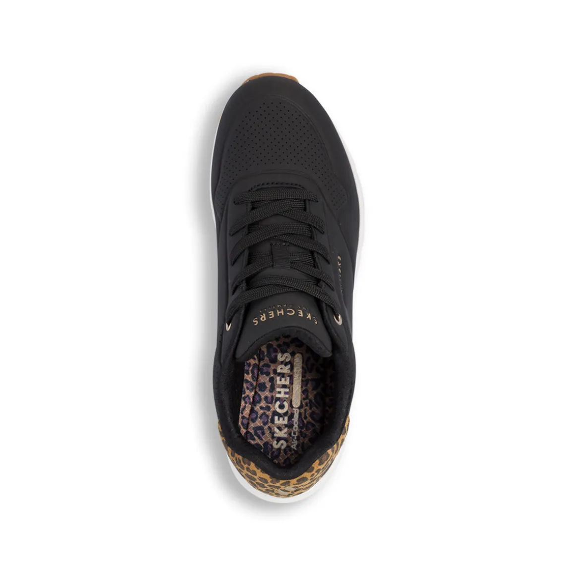 Sneakers nere con dettaglio stampa animalier da Donna Skechers Uno
