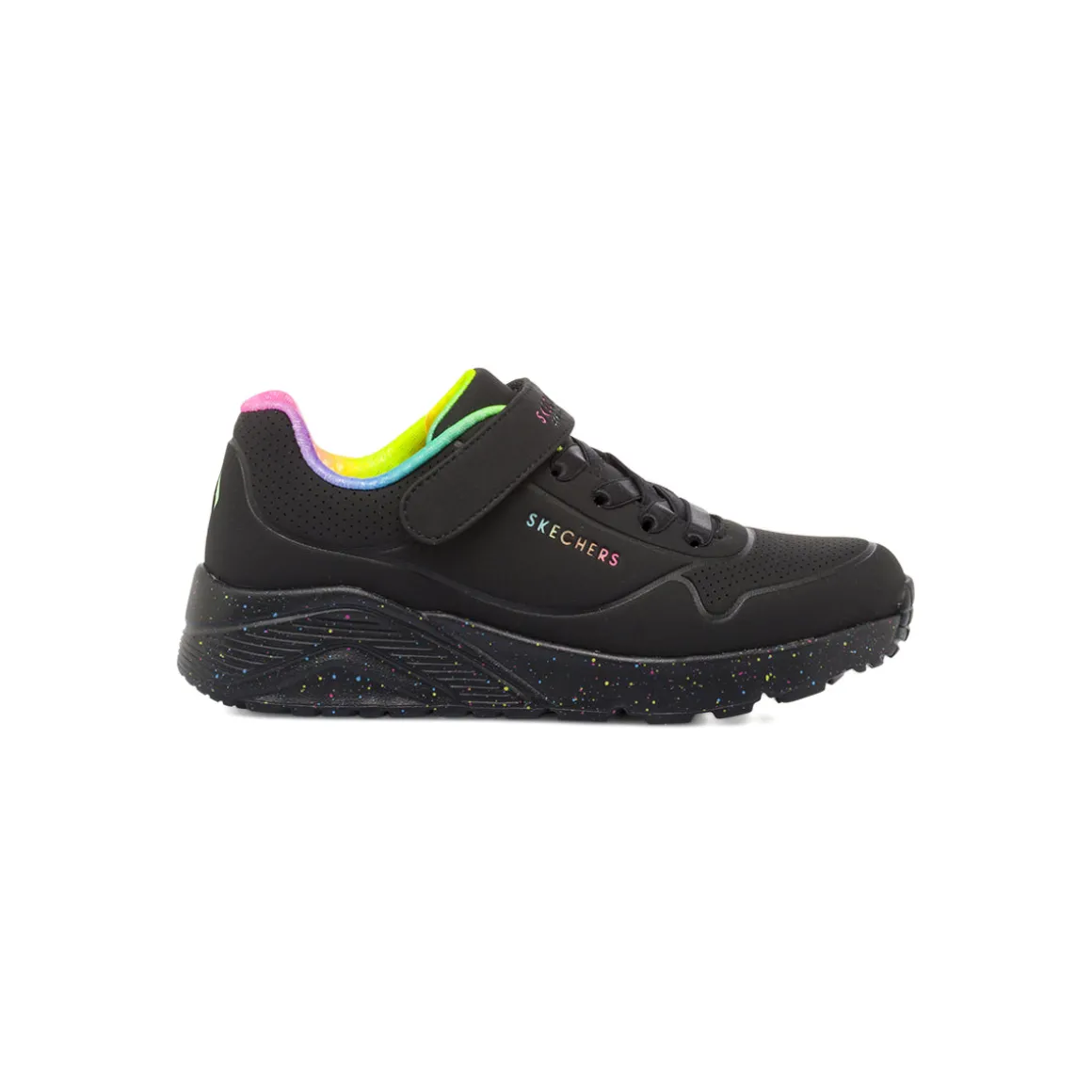 Sneakers nere da bambina con luci Skechers Street Uno Lite