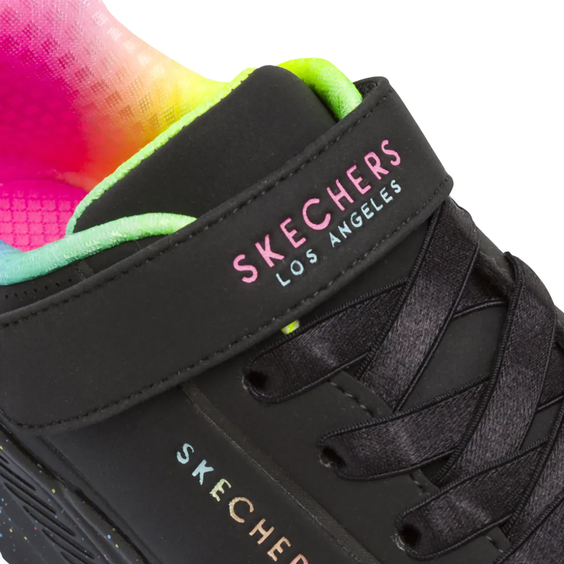 Sneakers nere da bambina con luci Skechers Street Uno Lite