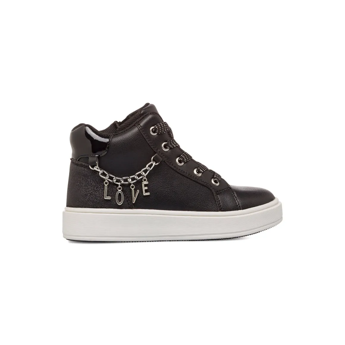 Sneakers nere da Bambina con catena LOVE Dieci Baci