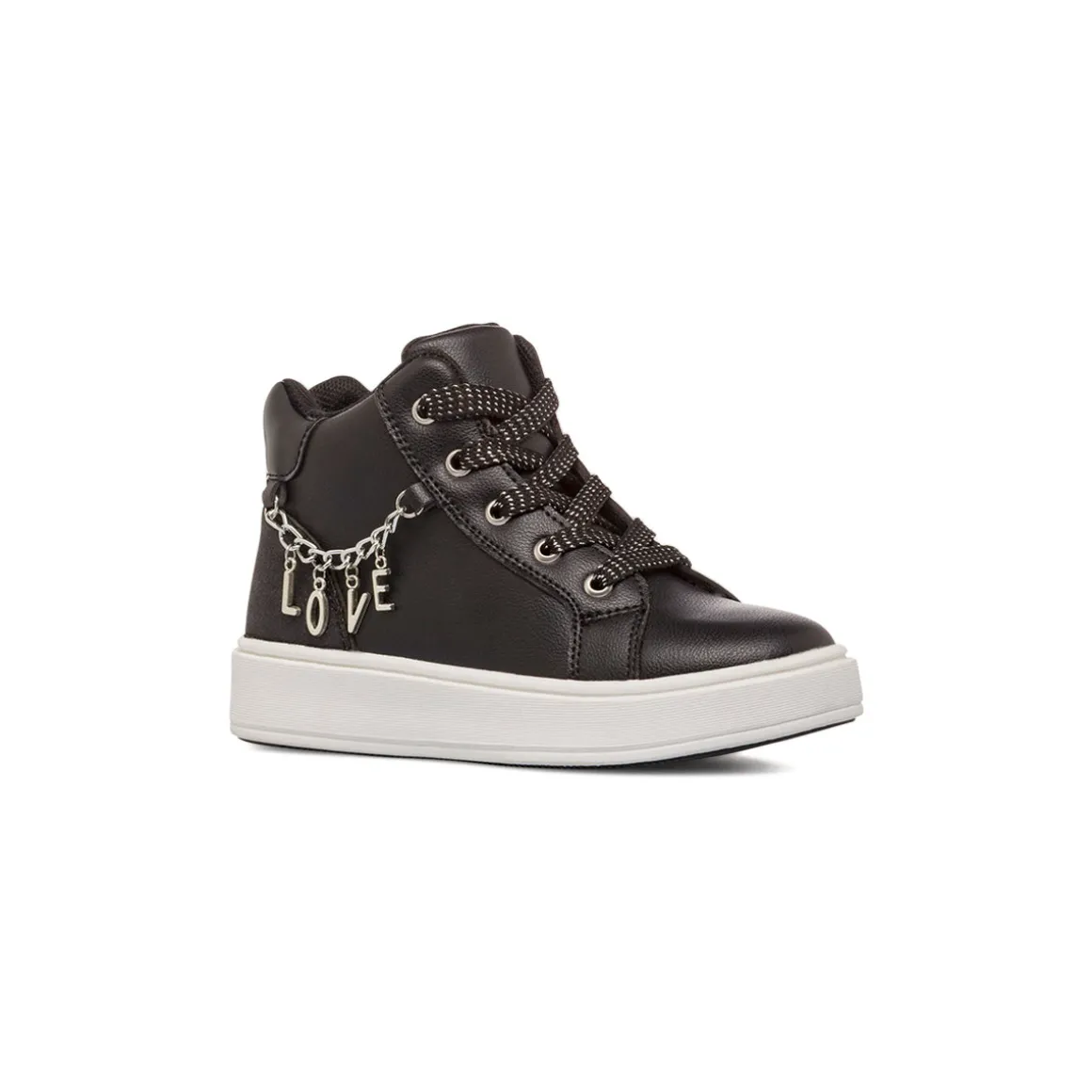 Sneakers nere da Bambina con catena LOVE Dieci Baci