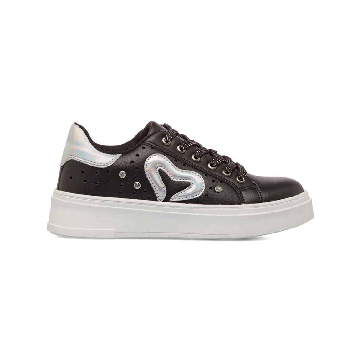 Sneakers nere da Bambina con dettagli glitter Dieci Baci