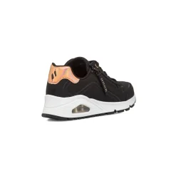 Sneakers nere da Bambina con zip e soletta memory comfort Skechers Uno