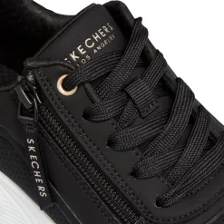 Sneakers nere da Bambina con zip e soletta memory comfort Skechers Uno