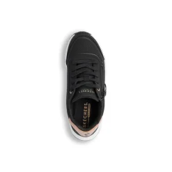 Sneakers nere da Bambina con zip e soletta memory comfort Skechers Uno