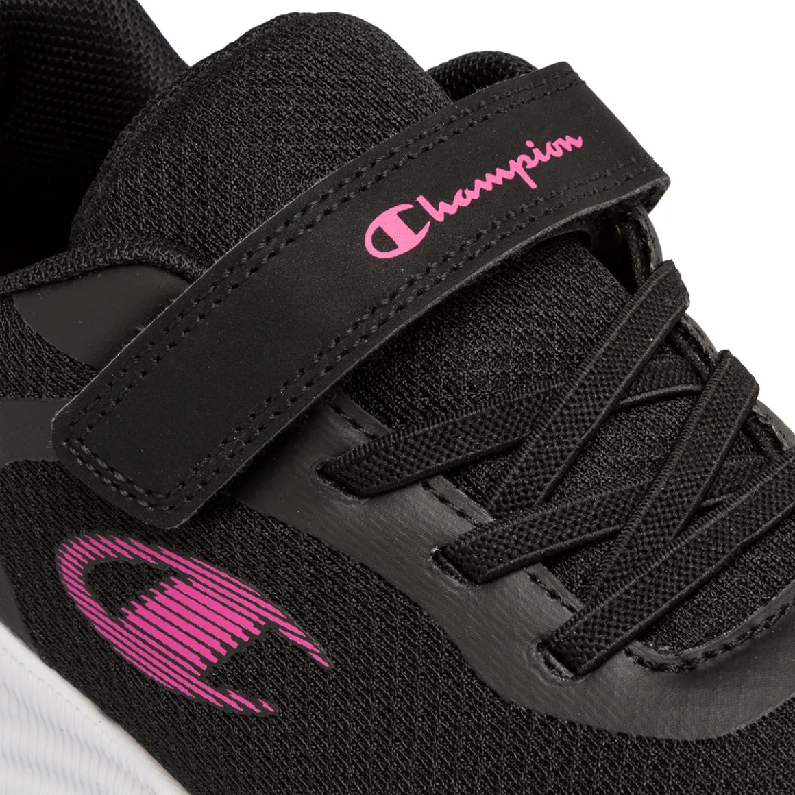 Sneakers Nere da Bambina e Ragazza con dettagli Rosa Champion Syphon Engage