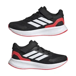 Sneakers nere da Bambino adidas Runfalcon 5 con chiusura a strappo