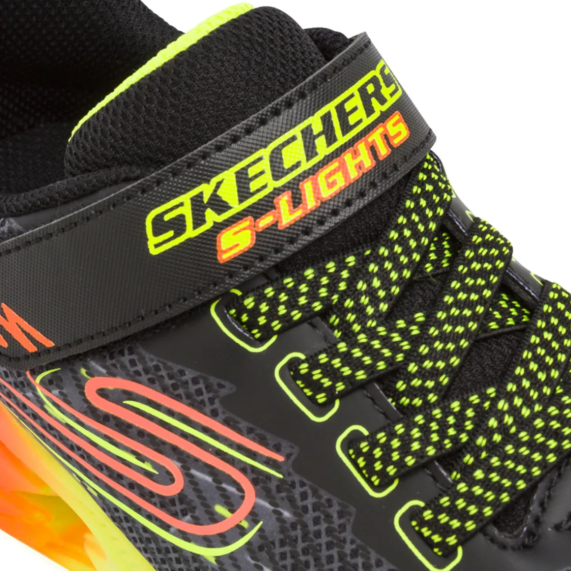 Sneakers nere da bambino con luci nella suola Skechers Vortex 2.0