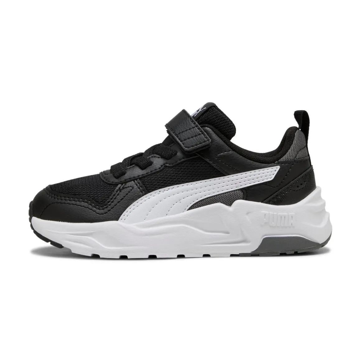 Sneakers nere da Bambino con chiusura a strappo Puma Trinity 2