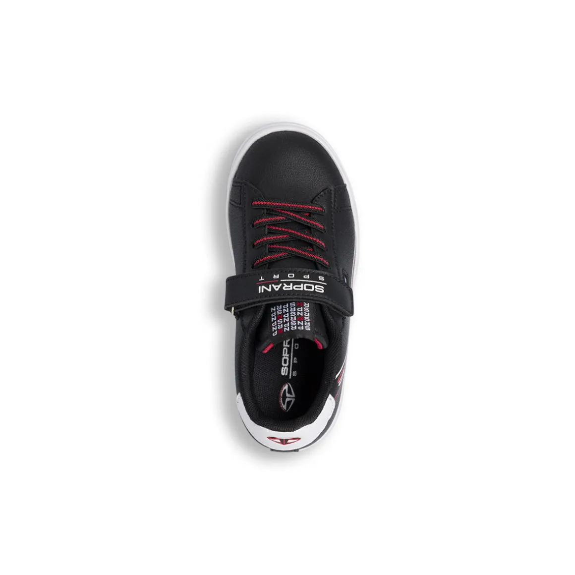 Sneakers nere da Bambino con chiusura a strappo Soprani Sport