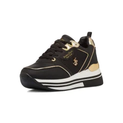 Sneakers nere da Donna con dettagli oro Beverly Hills
